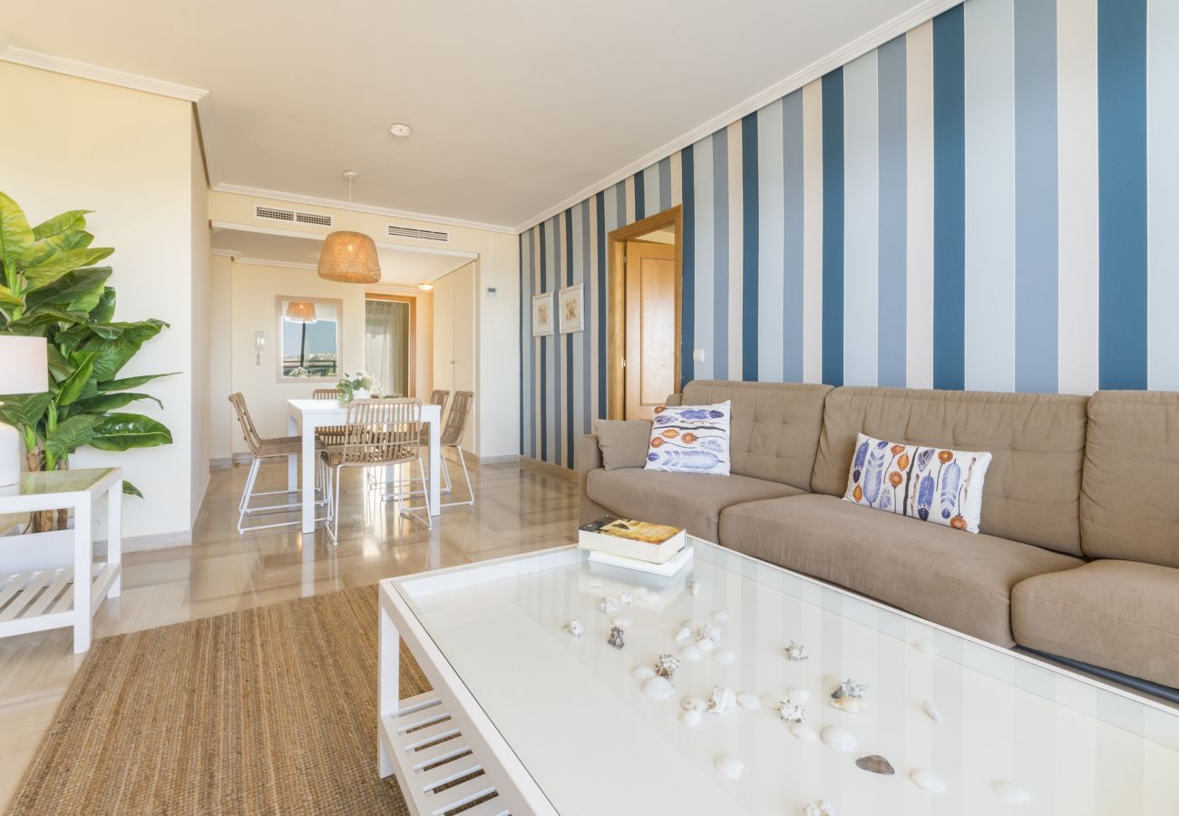 Appartamento a Playa de Gandía - Favoloso appartamento sulla spiaggia per una vacanza eccellente. Incredibile vista sul mare!