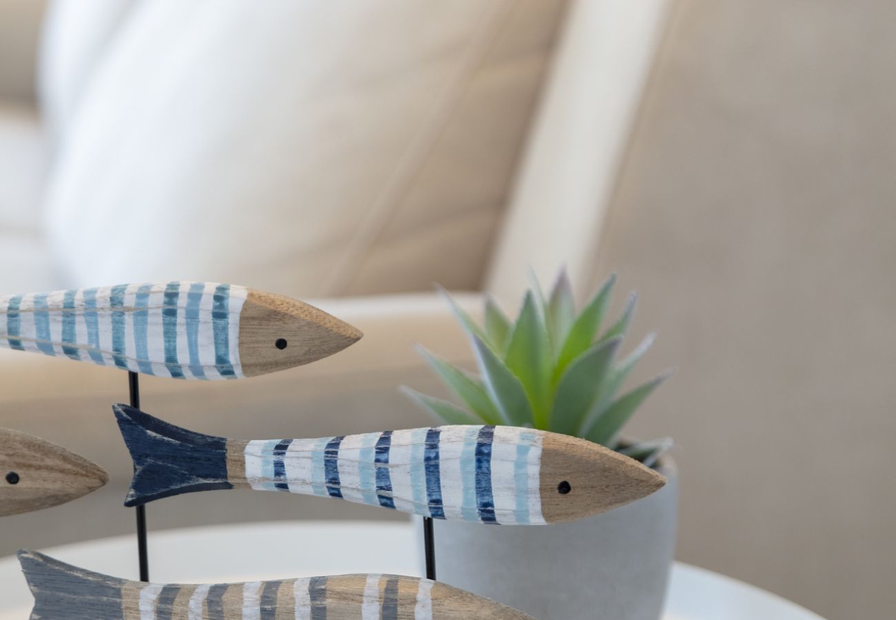 Appartamento a Playa de Gandía - Favoloso appartamento in prima linea di spiaggia. Decorazione elegante!