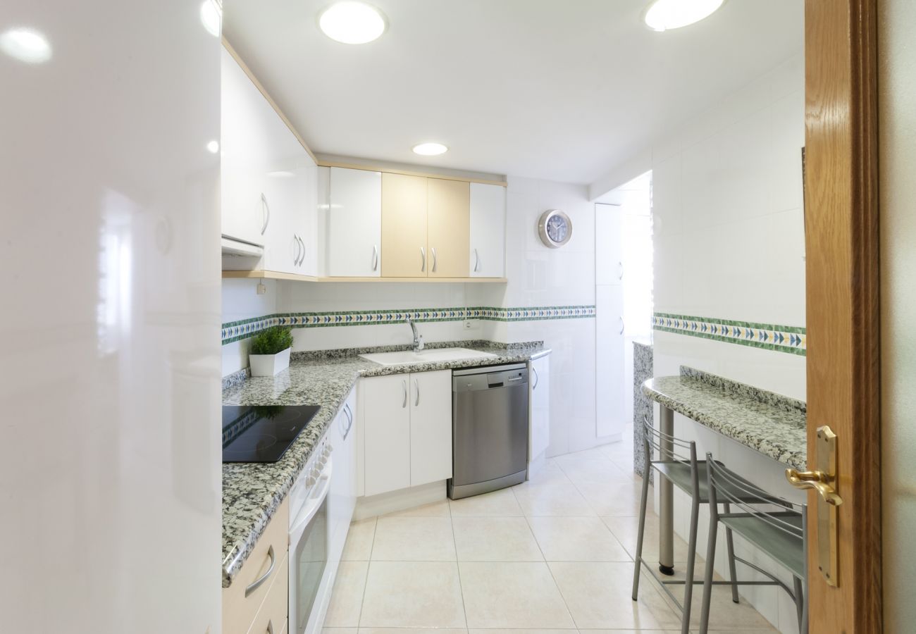Appartamento a Playa de Gandía -  Appartamento con vista mare a pochi passi dalla spiaggia. Decorazione moderna!