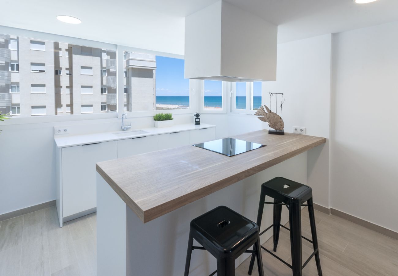 Appartamento a Playa de Gandía - Appartamento fronte mare per famiglie a Gandía