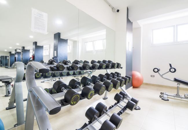 Appartamento a Bajamar - HomeForGuest APPARTAMENTO CON VISTA MARE, BARBECUE, PALESTRA, PALESTRA Appartamento a Bajamar - HomeForGuest APPARTAMENTO CON VISTA MARE, BARBECUE, PALESTRA, PALESTRA