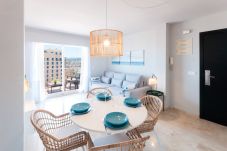 Appartamento a Playa de Gandía - Accogliente con stile mediterraneo, a pochi metri dalla spiaggia. A / C e wifi gratuito. Terrazza con vista sul mare