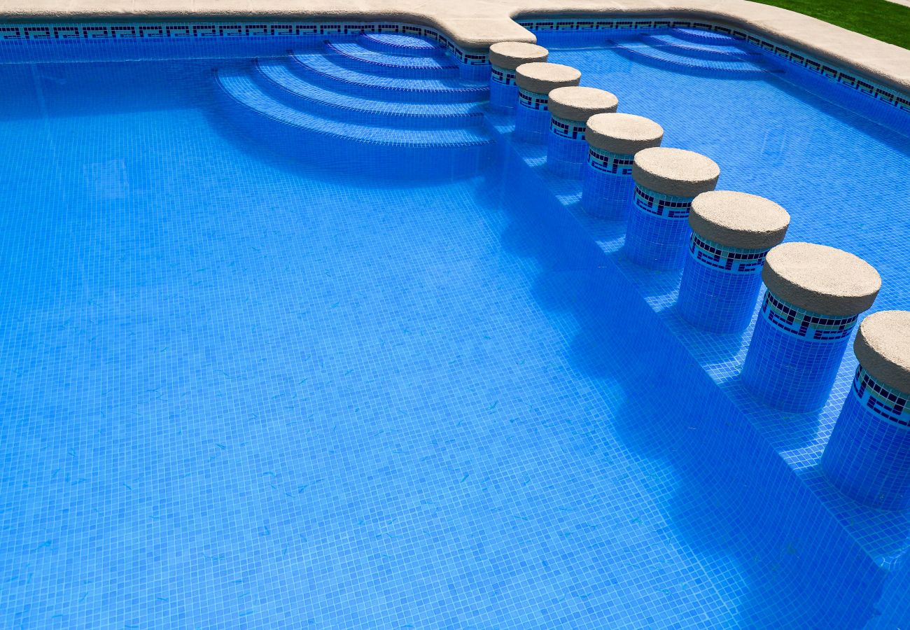 Appartamento a Playa de Gandía - Ampio condominio alla spiaggia,  WiFi gratuito