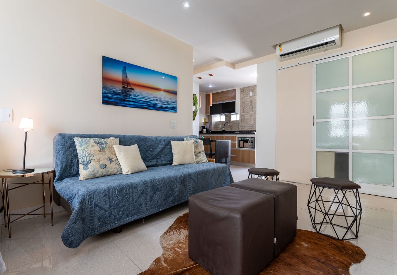 Appartamento a Rio de Janeiro - 6 minutos da praia de Ipanema e próximo do metrô | J801