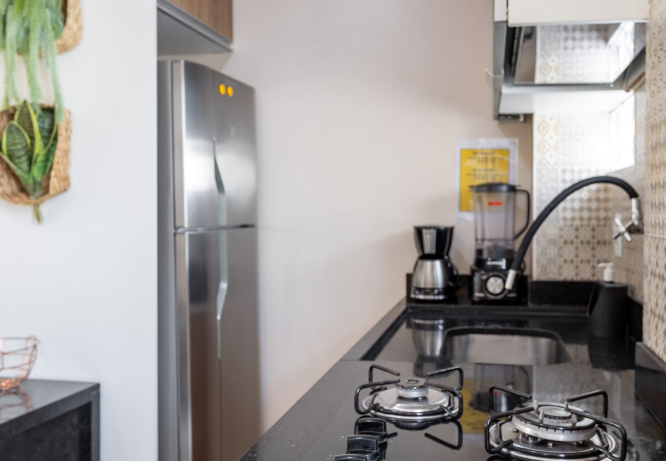 Appartamento a Rio de Janeiro - 6 minutos da praia de Ipanema e próximo do metrô | J801