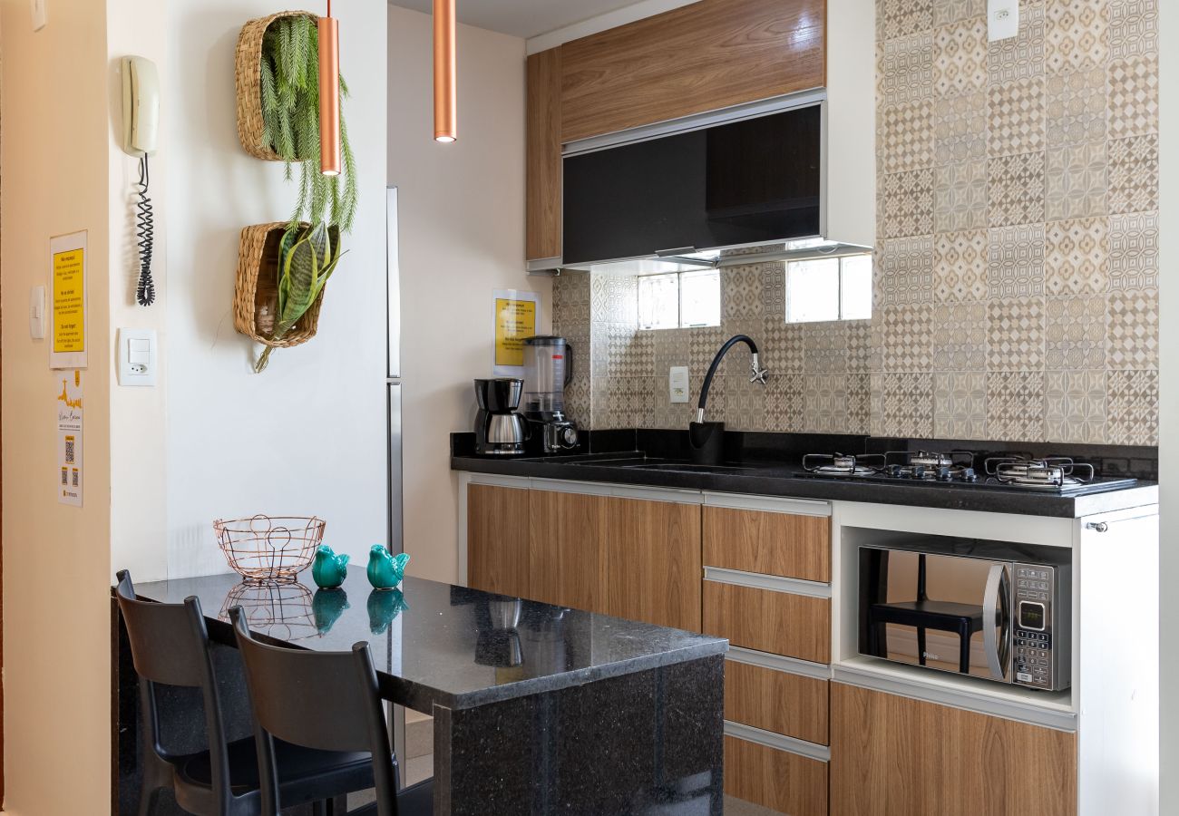 Appartamento a Rio de Janeiro - 6 minutos da praia de Ipanema e próximo do metrô | J801