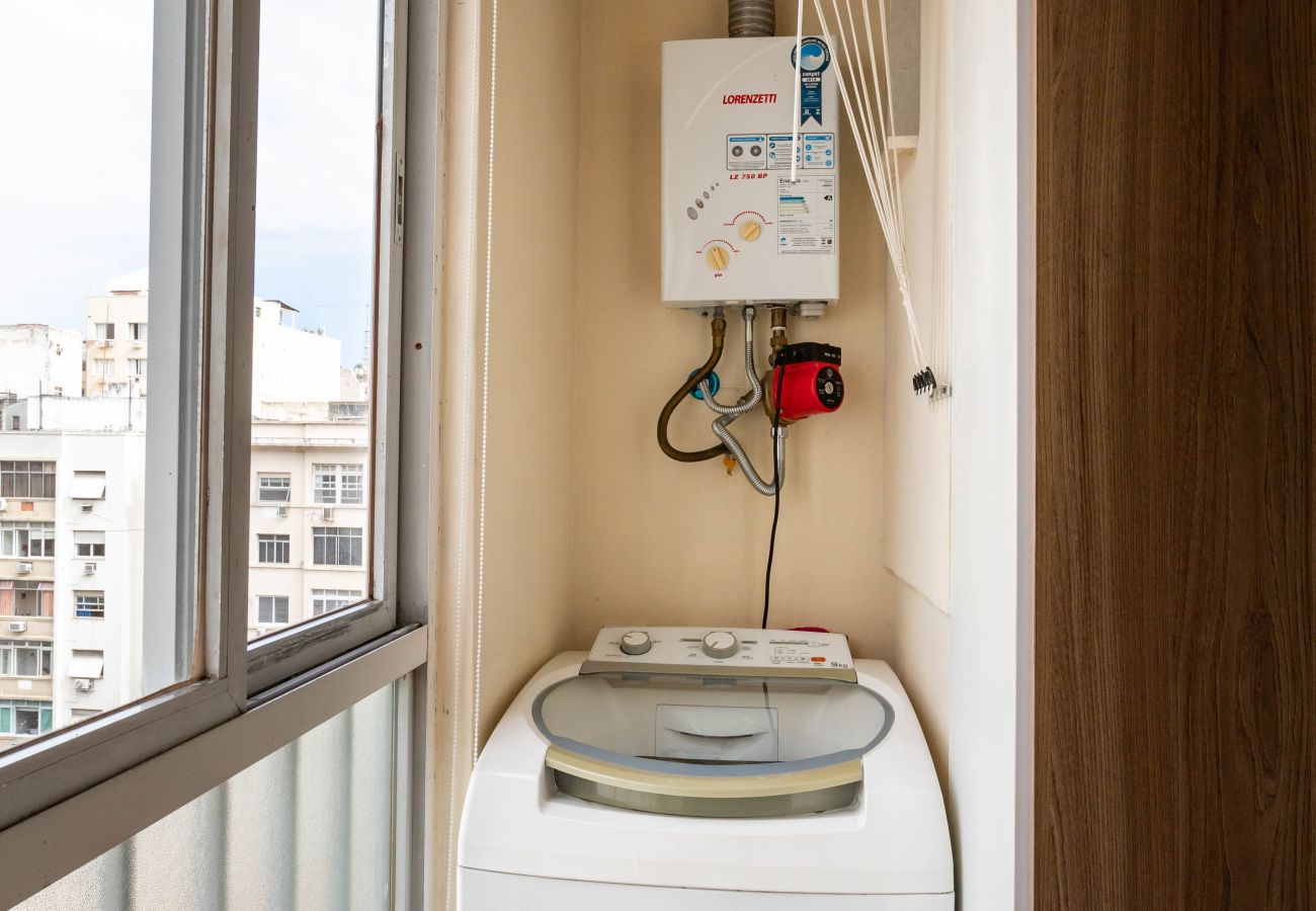 Appartamento a Rio de Janeiro - 6 minutos da praia de Ipanema e próximo do metrô | J801