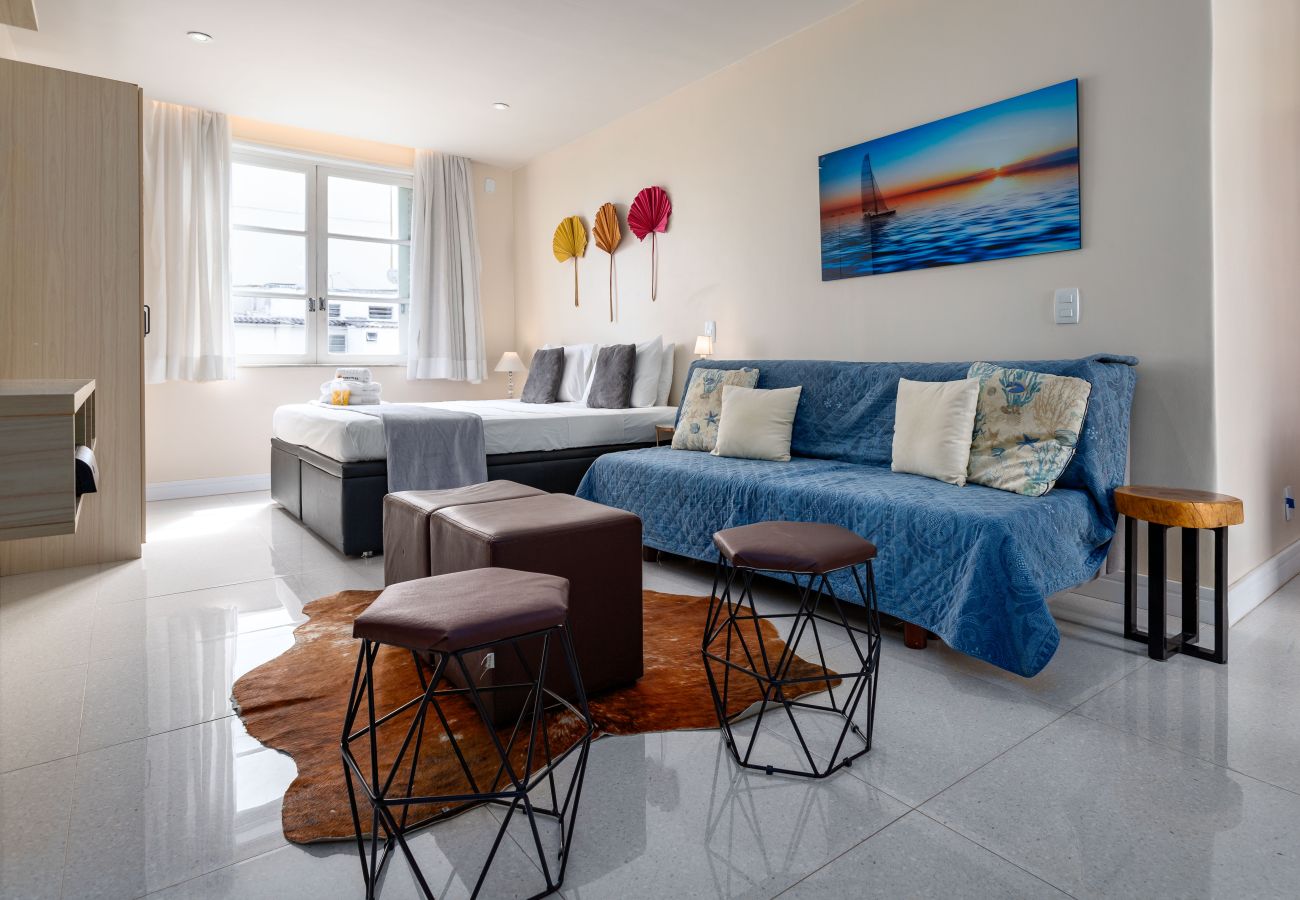 Appartamento a Rio de Janeiro - 6 minutos da praia de Ipanema e próximo do metrô | J801