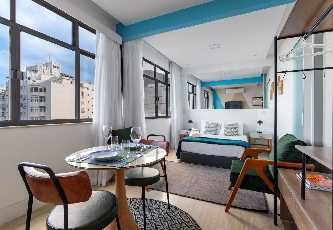 Appartamento a Rio de Janeiro - Vista da praia de Copacabana | NSC1006