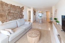 Appartamento a Playa de Gandía - Ristrutturato, con aria condizionata, riscaldamento, Wifi, Frontline, terrazza, canali internazionali