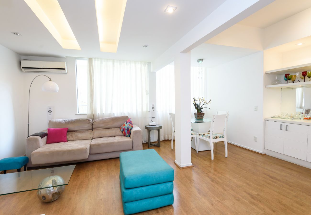 Appartamento a Rio de Janeiro - Iluminado em Copacabana |Paisagem leve| BC706 