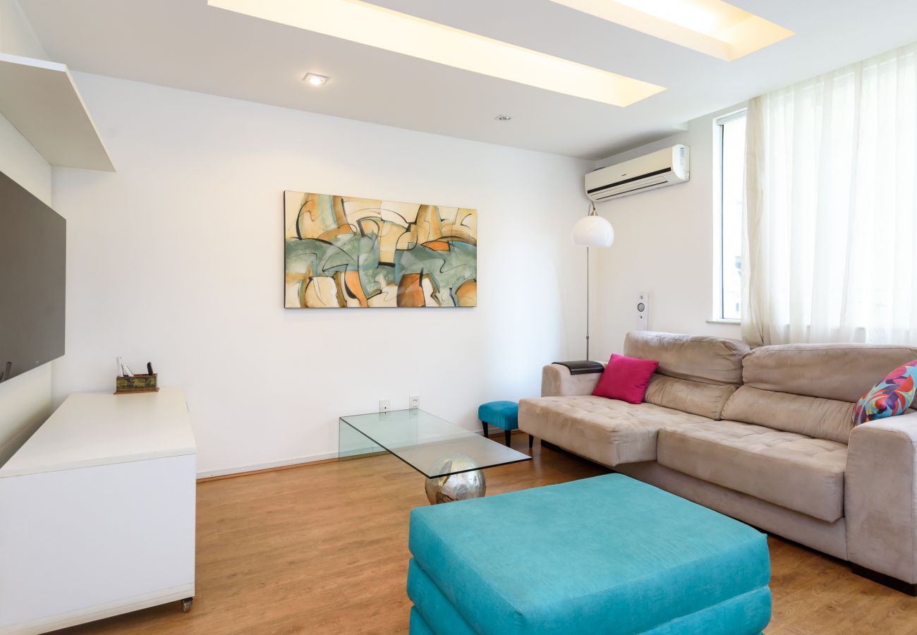 Appartamento a Rio de Janeiro - Iluminado em Copacabana |Paisagem leve| BC706 