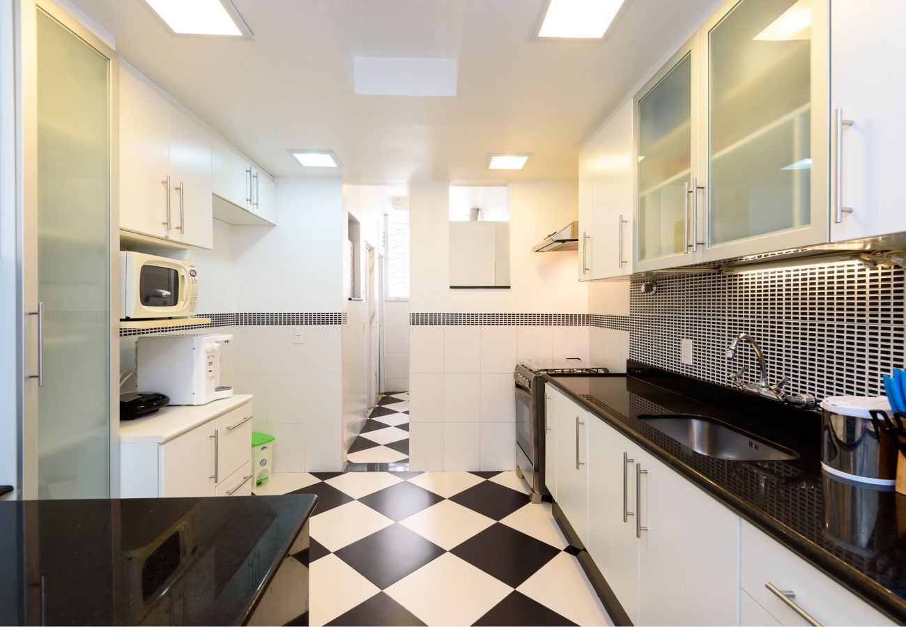 Appartamento a Rio de Janeiro - Excelente em Ipanema |Ambiente familiar| BT101 