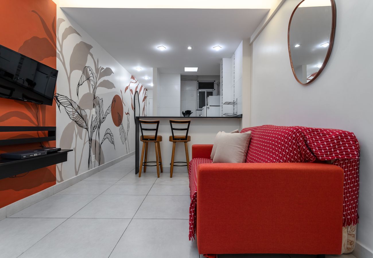 Appartamento a Rio de Janeiro - 3 minutos da praia de Copacabana | DF219