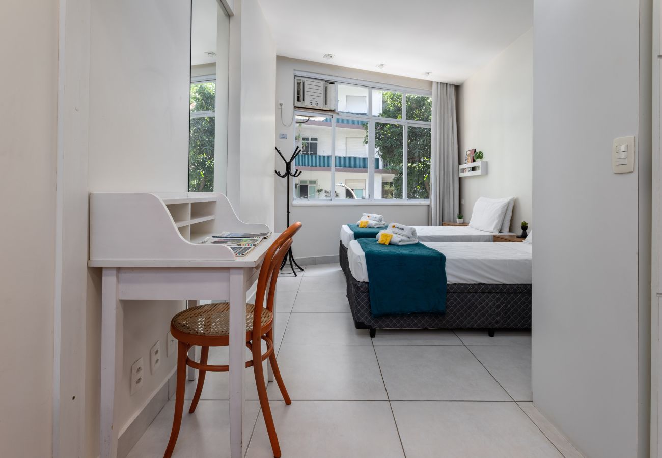 Appartamento a Rio de Janeiro - 3 minutos da praia de Copacabana | DF219