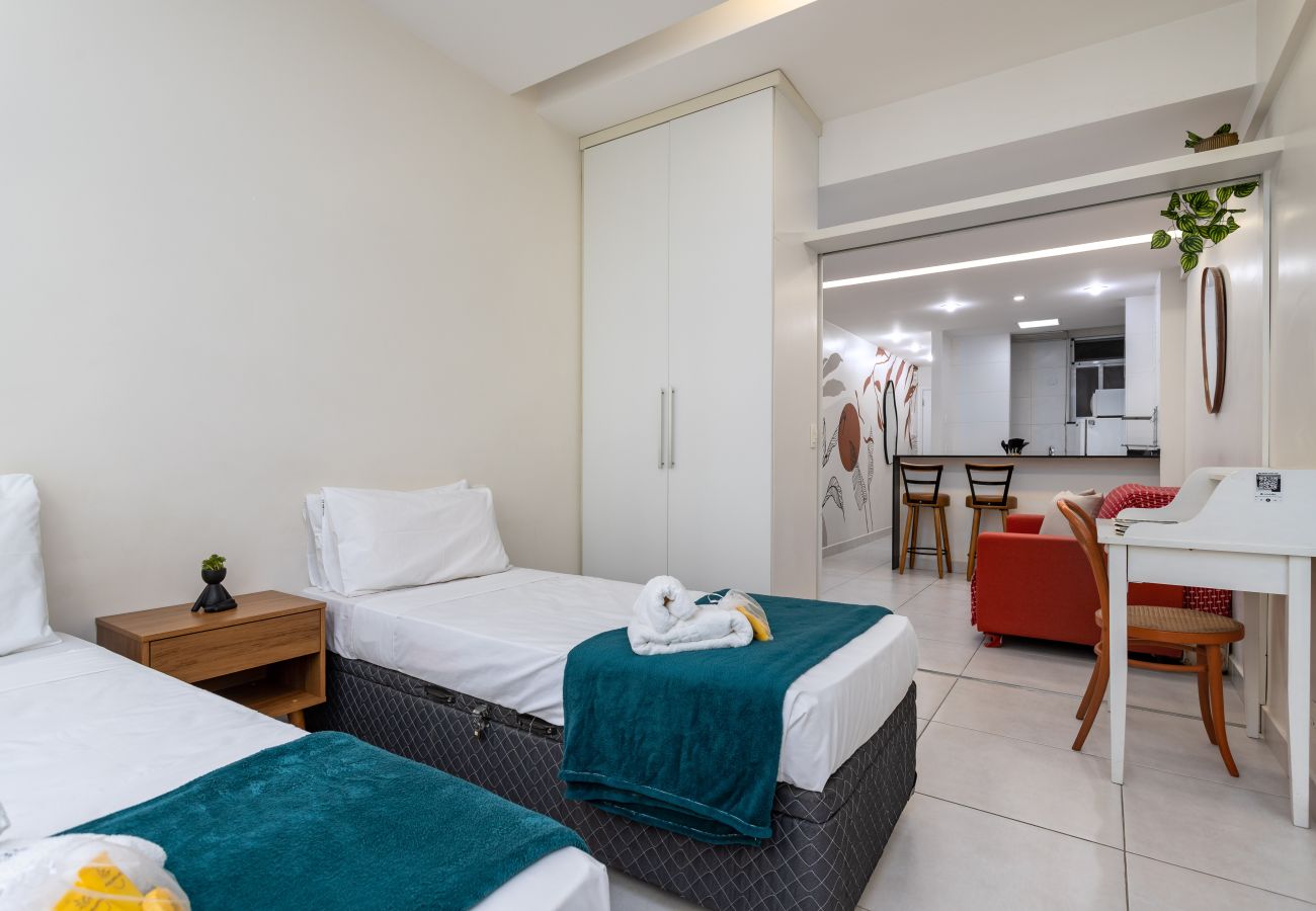 Appartamento a Rio de Janeiro - 3 minutos da praia de Copacabana | DF219