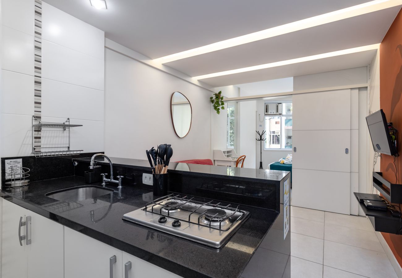 Appartamento a Rio de Janeiro - 3 minutos da praia de Copacabana | DF219