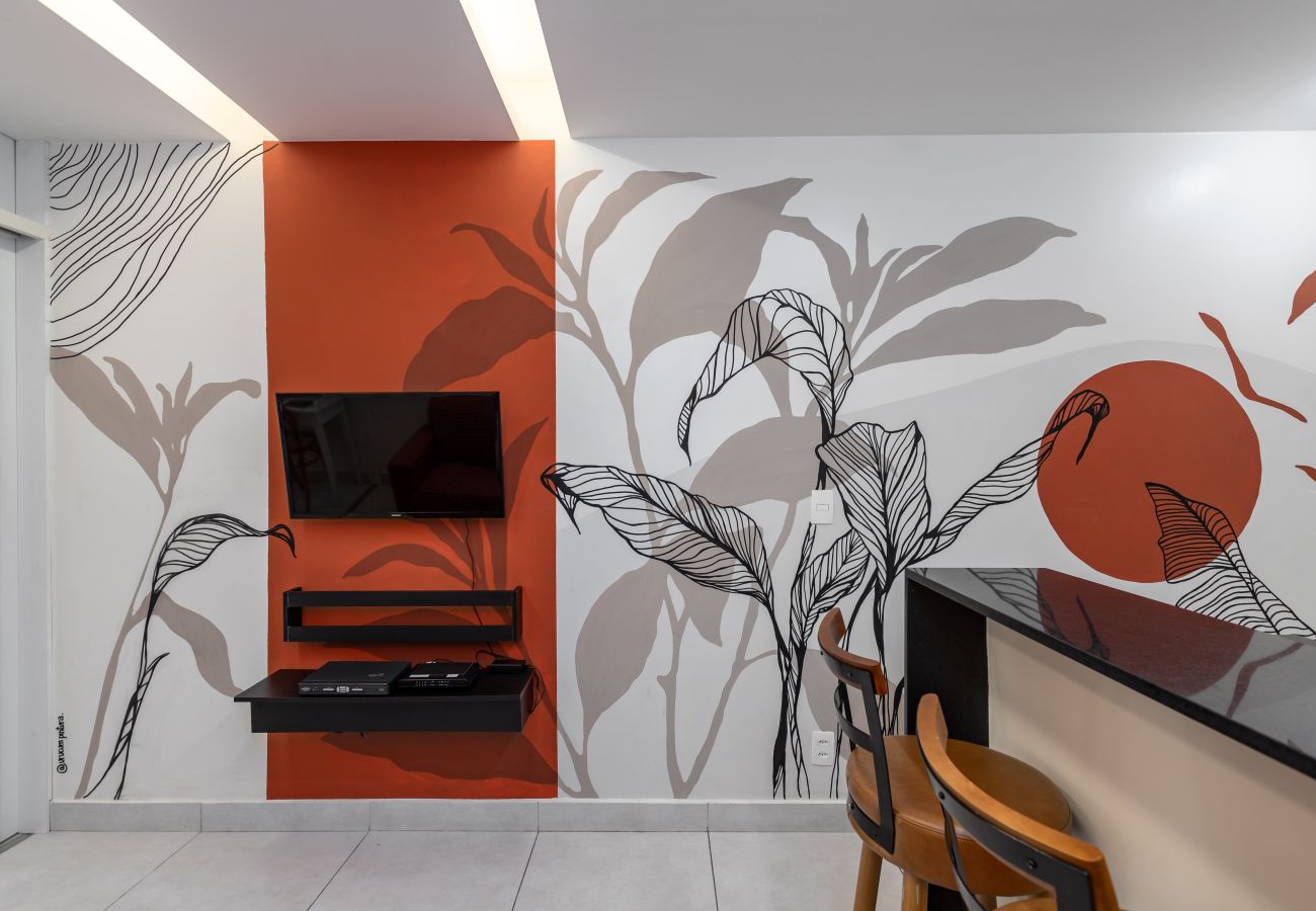 Appartamento a Rio de Janeiro - 3 minutos da praia de Copacabana | DF219