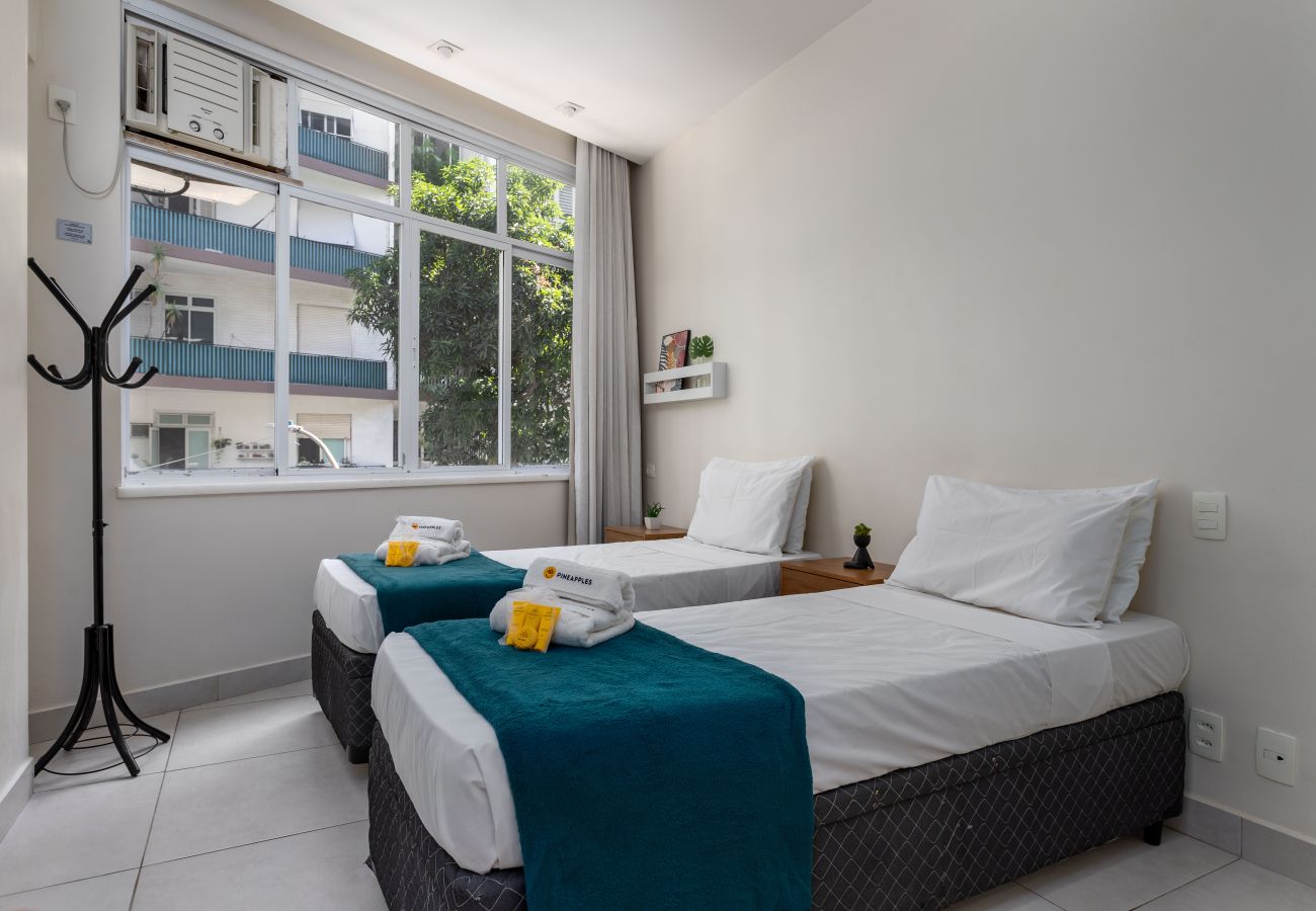 Appartamento a Rio de Janeiro - 3 minutos da praia de Copacabana | DF219