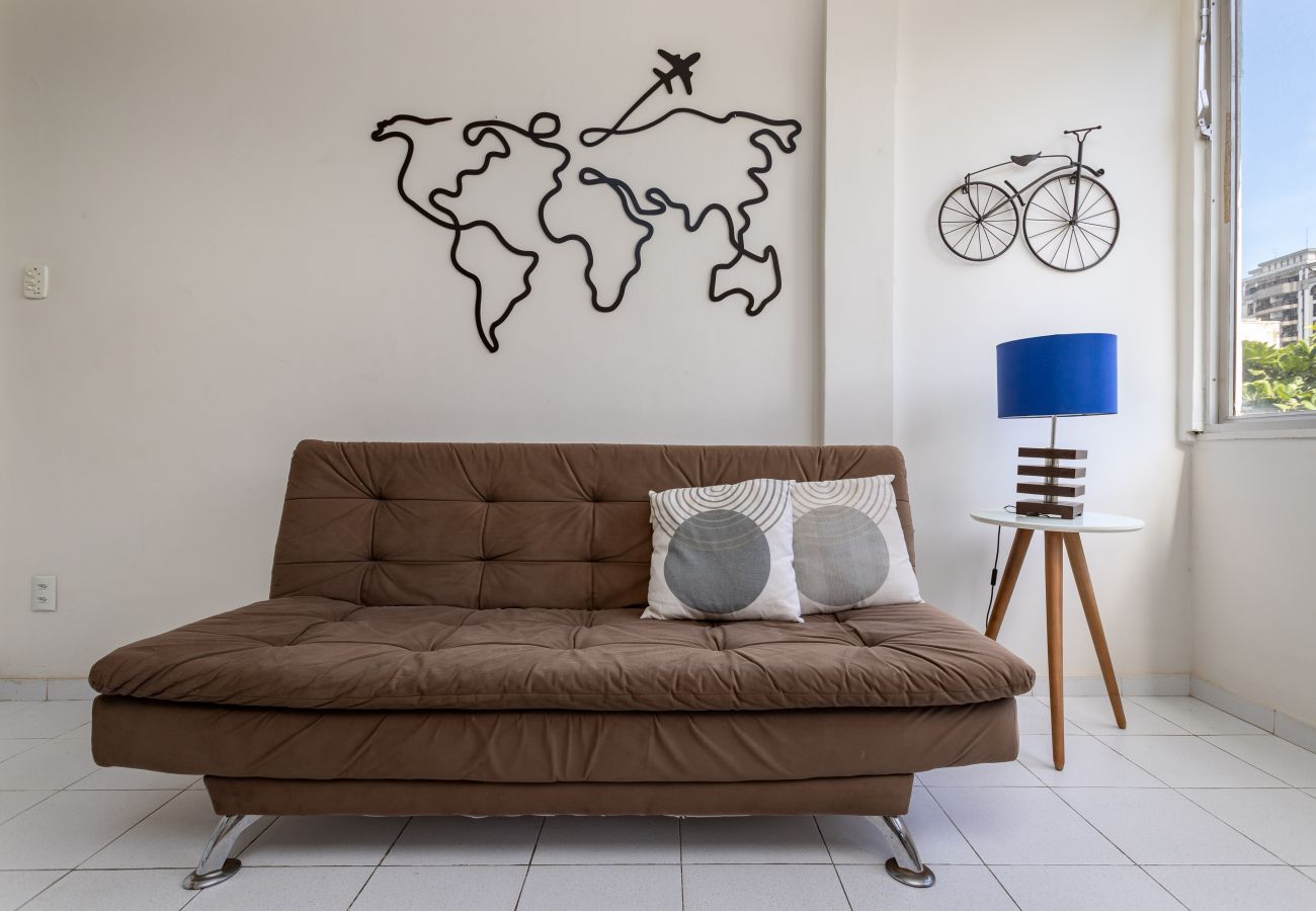 Appartamento a Rio de Janeiro - Conforto em Ipanema |2 quadras da praia| VP604 