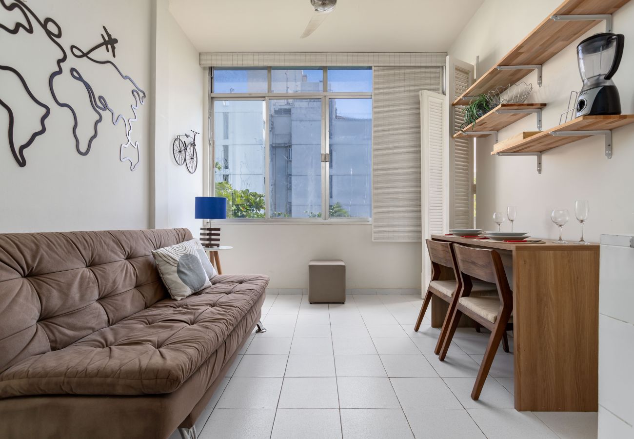 Appartamento a Rio de Janeiro - Conforto em Ipanema |2 quadras da praia| VP604 