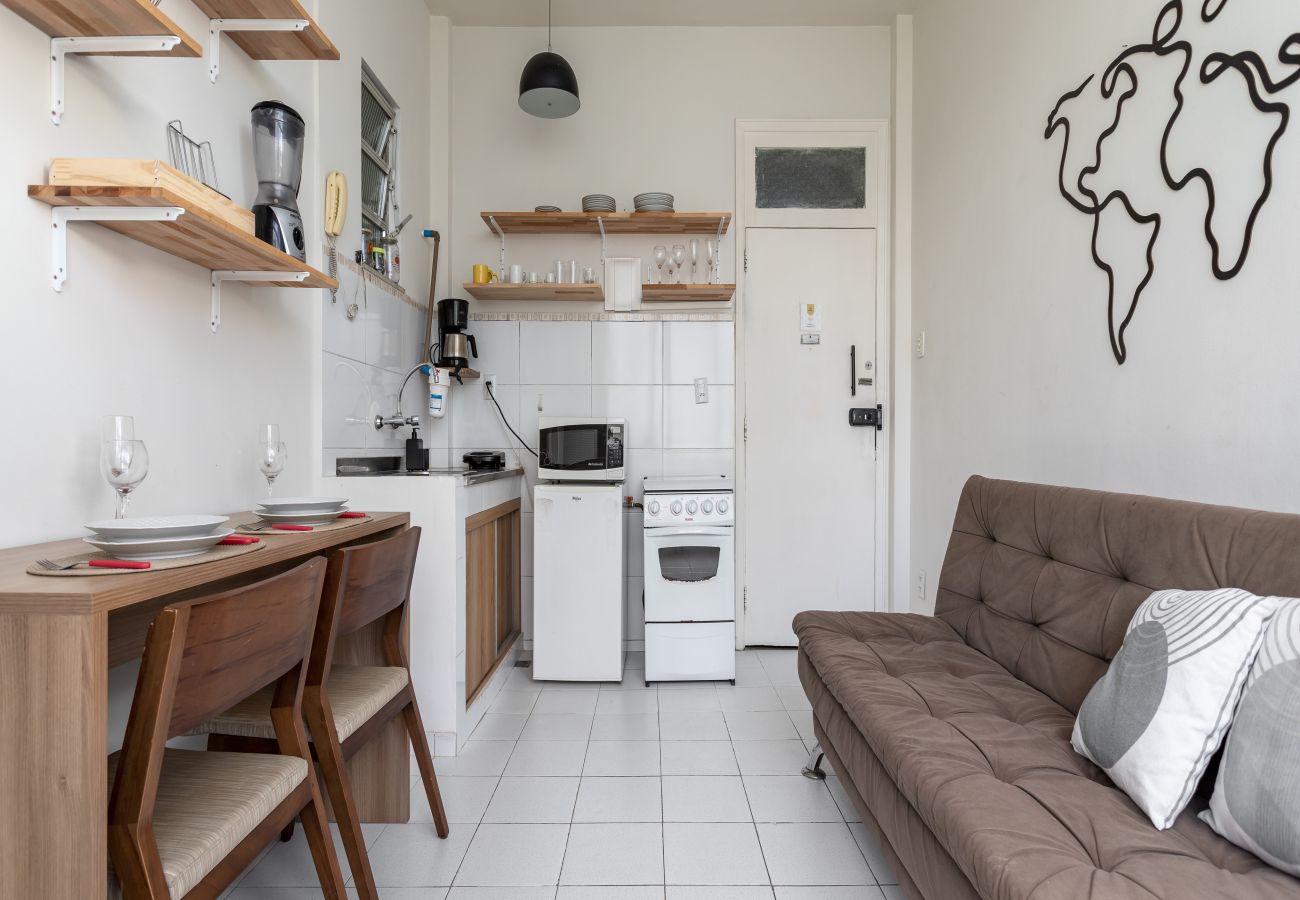 Appartamento a Rio de Janeiro - Conforto em Ipanema |2 quadras da praia| VP604 