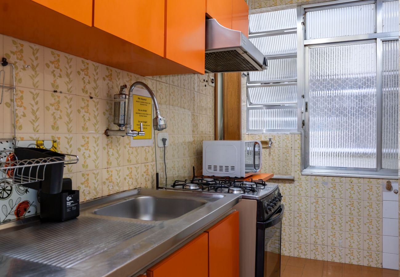 Appartamento a Rio de Janeiro - Estilo em Copacabana | Próximo a praia | BR403