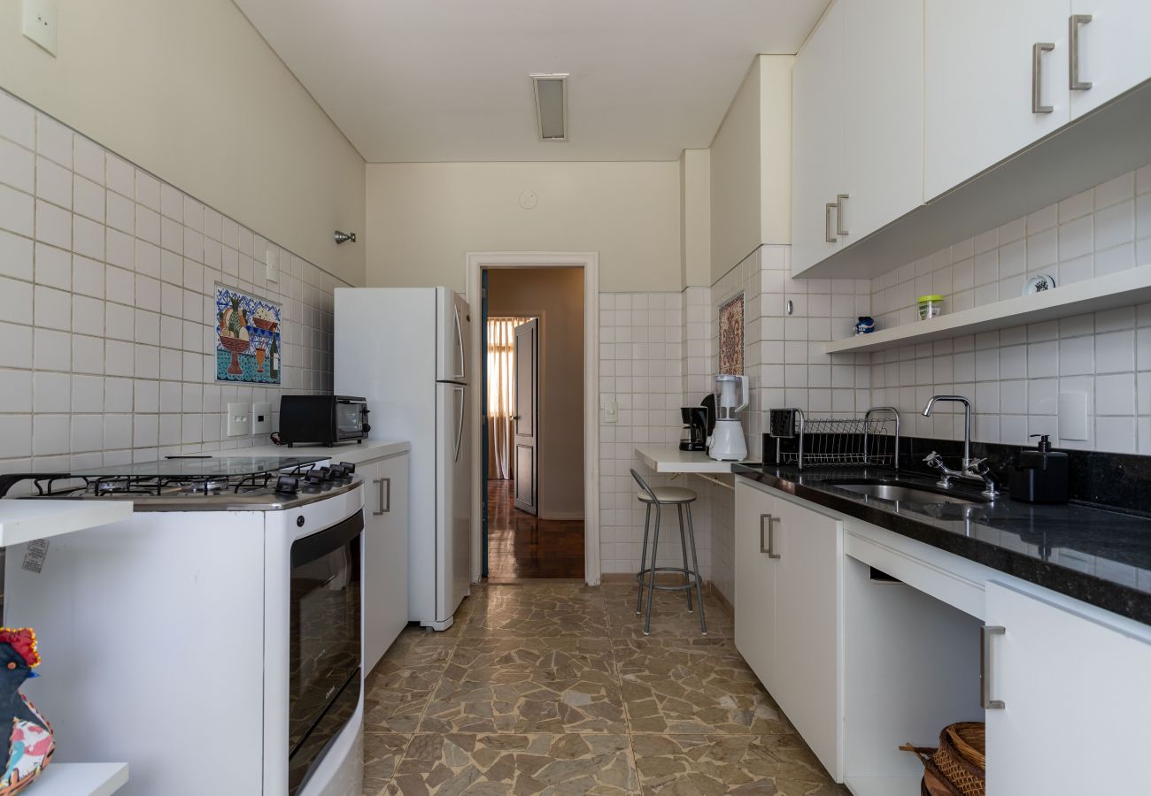 Appartamento a Rio de Janeiro - Refúgio literário, próximo ao Arpoador | FCO501