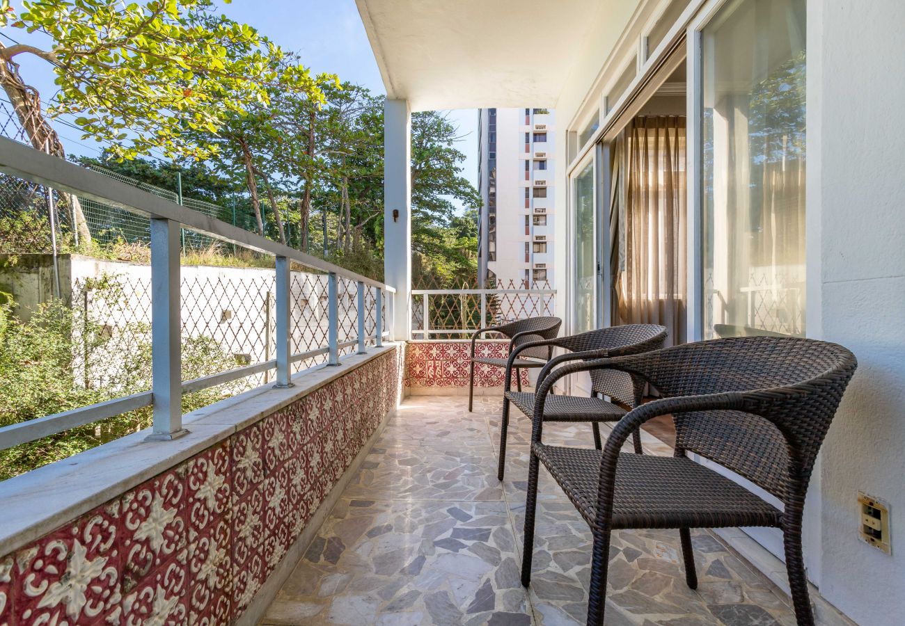 Appartamento a Rio de Janeiro - Refúgio literário, próximo ao Arpoador | FCO501