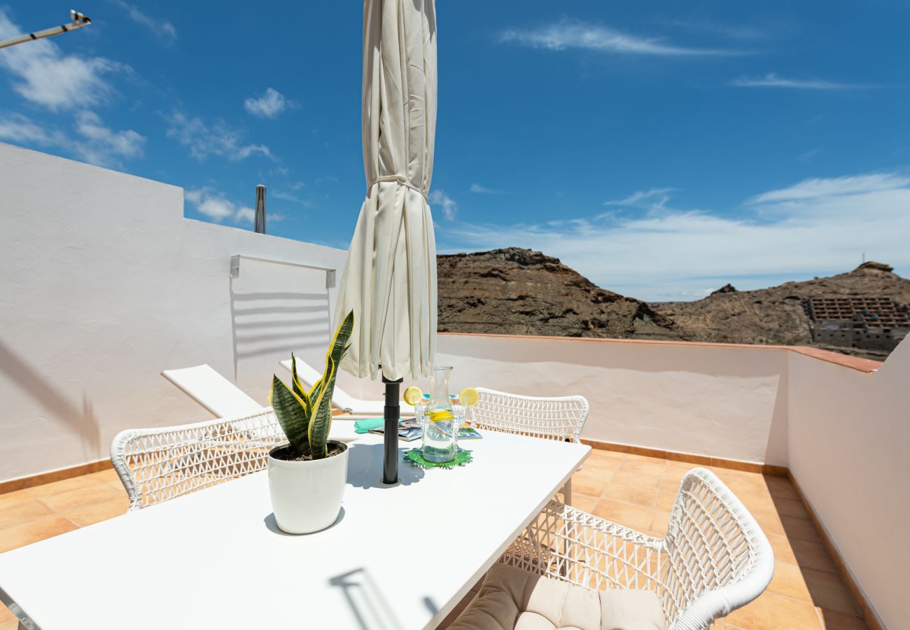 Appartamento a Mogán - Casa vacanze con terrazza e vista sul mare