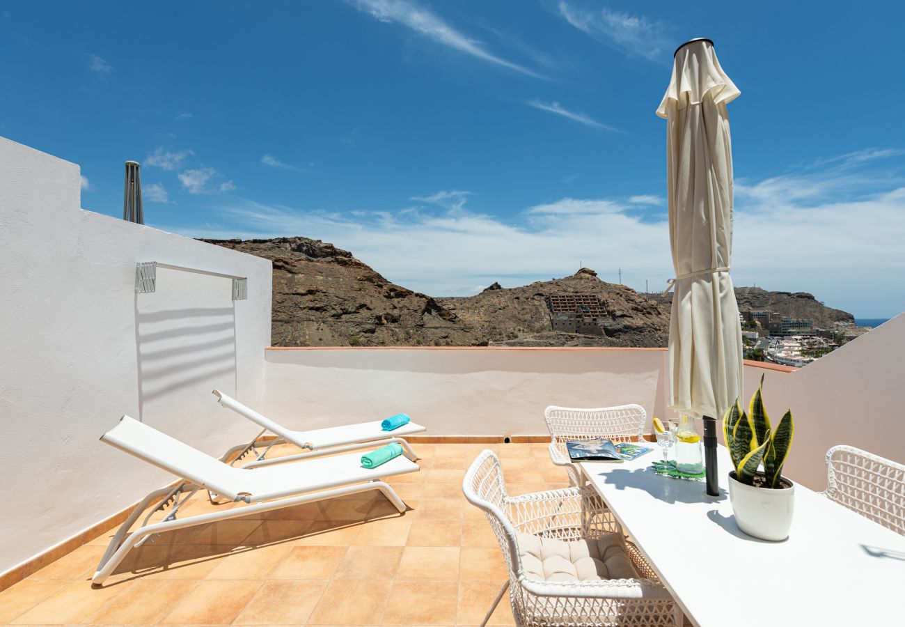 Appartamento a Mogán - Casa vacanze con terrazza e vista sul mare