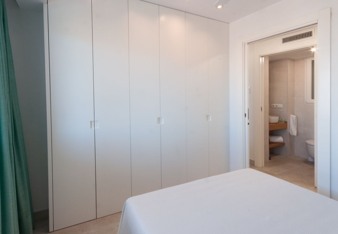 Appartamento a Playa de Gandía - Elegante appartamento familiare con 2 camere da letto, piscina e vista mare - AFFITTO SOLO PER FAMIGLIE