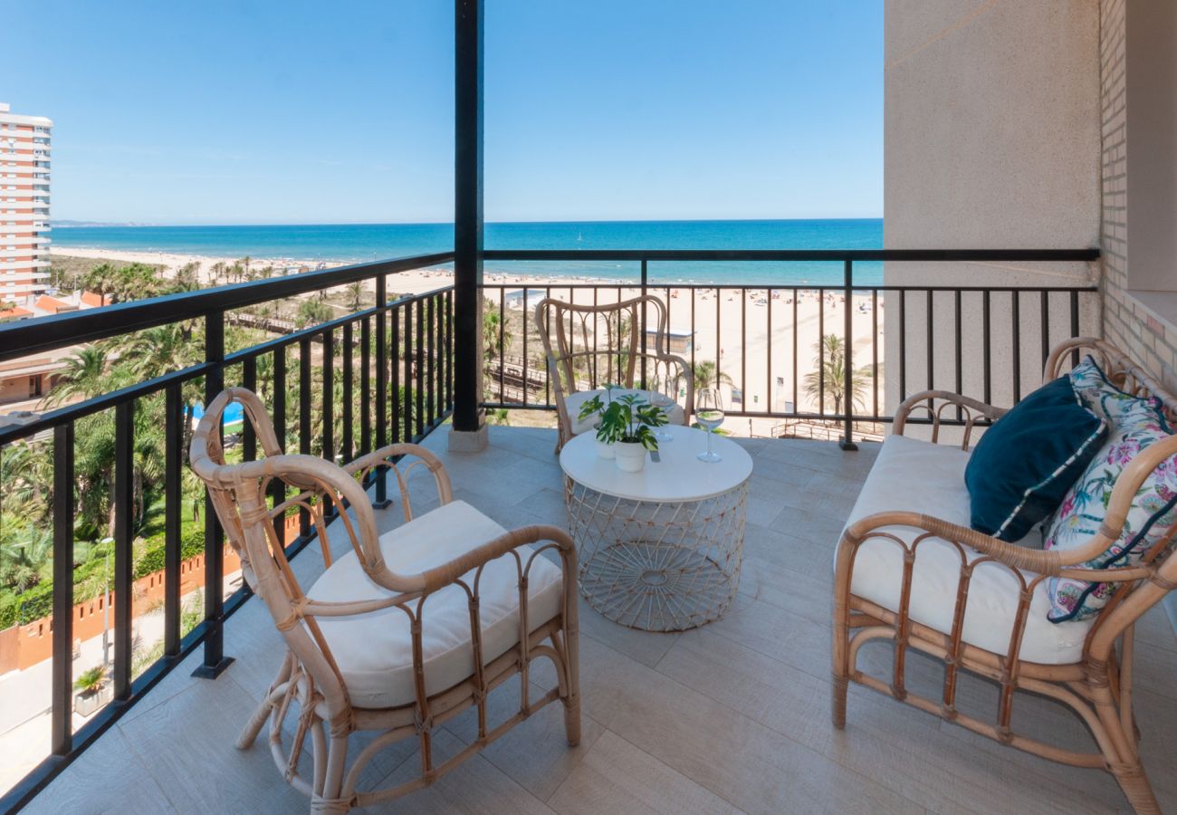 Appartamento a Playa de Gandía - Elegante appartamento familiare con 2 camere da letto, piscina e vista mare - AFFITTO SOLO PER FAMIGLIE