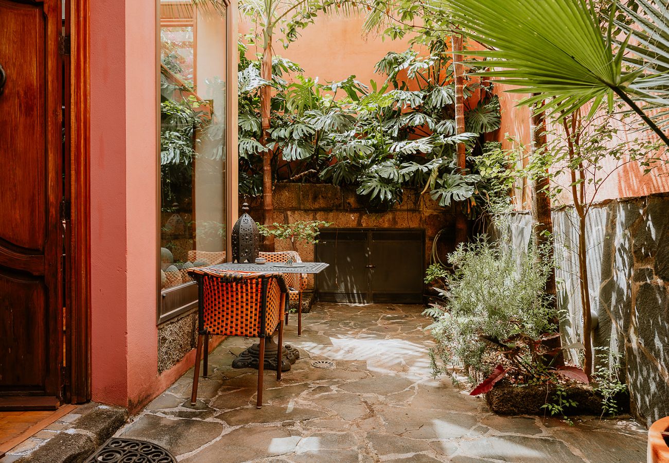 Casa rurale a Tacoronte - HomeForGuest Rural House El Laurel with terrace and large gardens