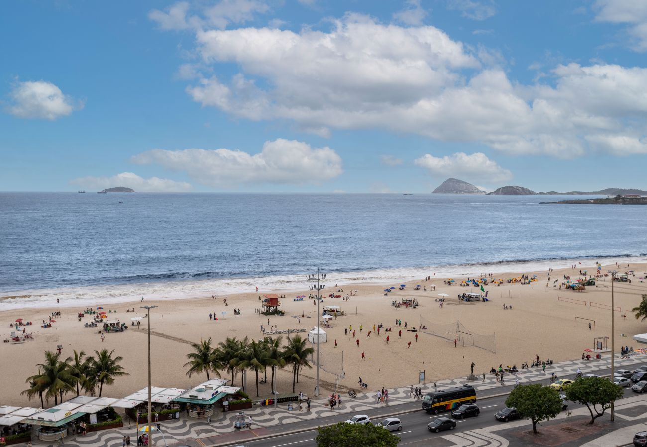 Appartamento a Rio de Janeiro - Vista para praia de Copacabana | RD1003 Z4