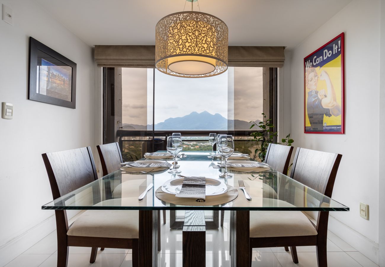 Appartamento a Rio de Janeiro - Cobertura na Barra da Tijuca p/ 6 pessoas | LC2207