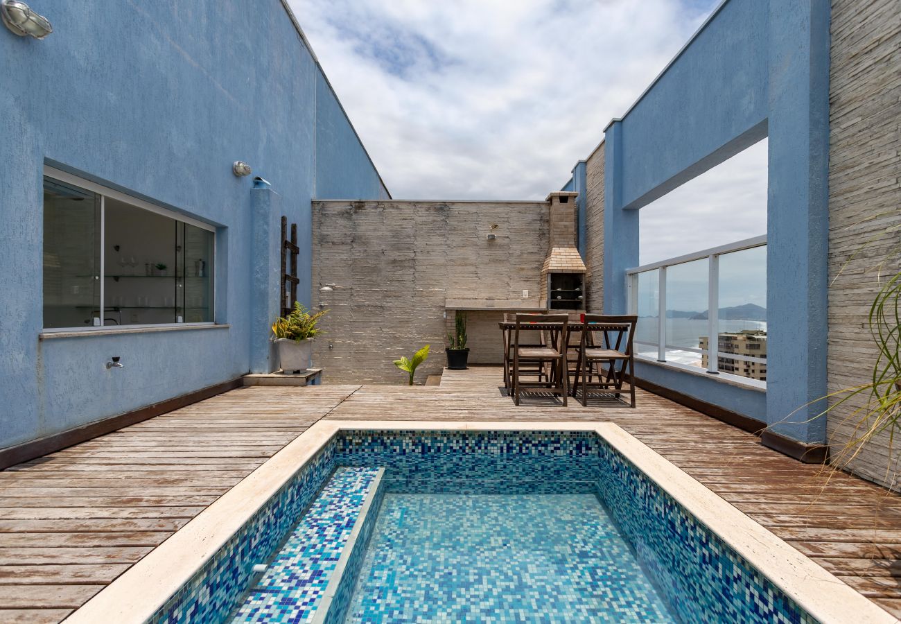 Appartamento a Rio de Janeiro - Cobertura na Barra da Tijuca p/ 6 pessoas | LC2207