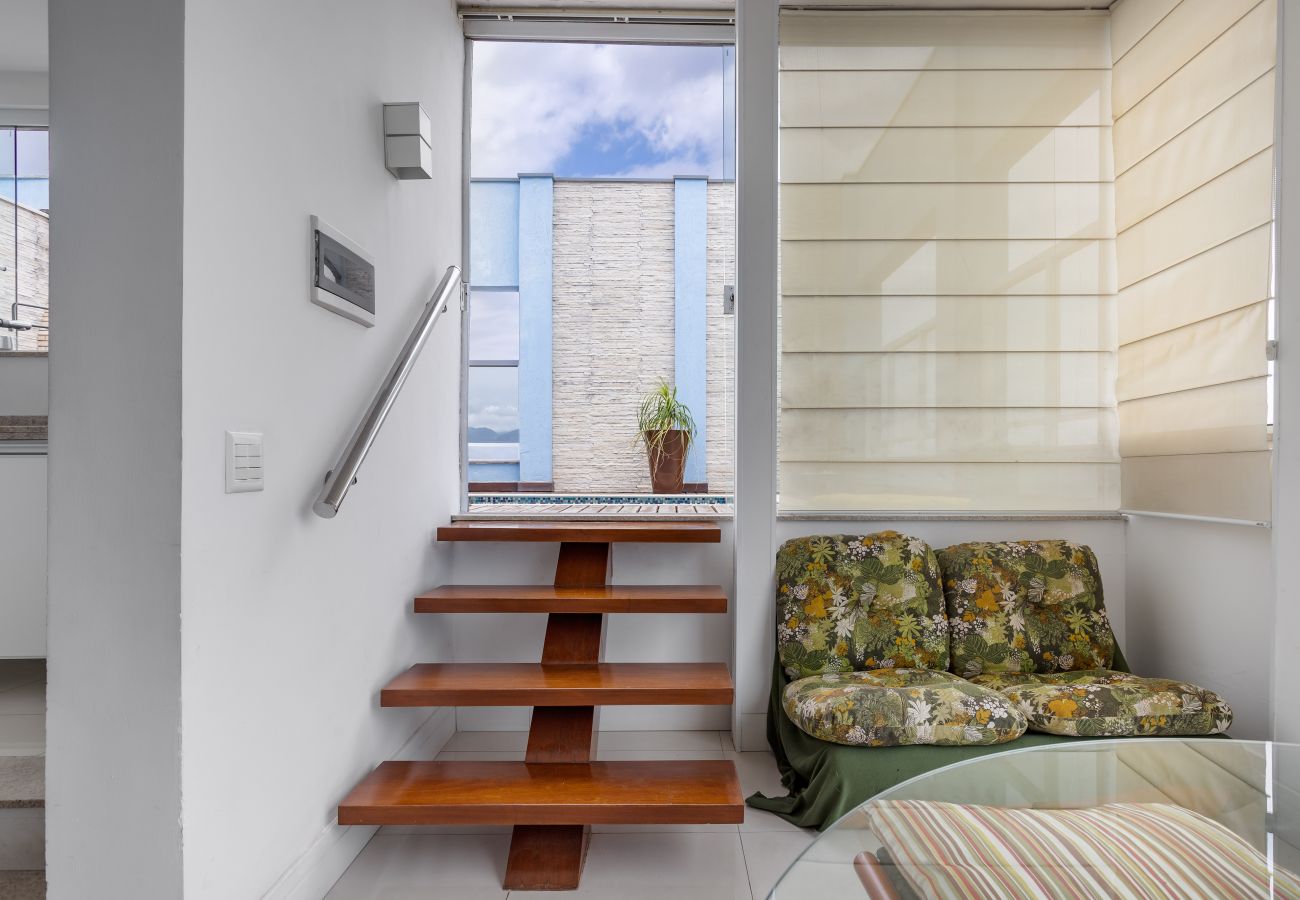 Appartamento a Rio de Janeiro - Cobertura na Barra da Tijuca p/ 6 pessoas | LC2207