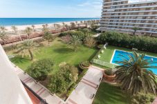 Appartamento a Playa de Gandía - Condominio di fronte alla spiaggia, aria condizionata e bella terrazza soleggiata.
