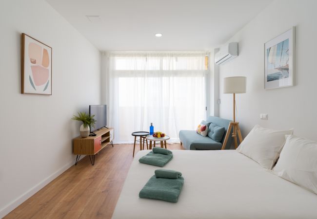 Studio a Las Palmas de Gran Canaria - HomeForGuest Studio Sol Canteras con terrazza  Studio a Las Palmas de Gran Canaria - HomeForGuest Studio Sol Canteras con terrazza