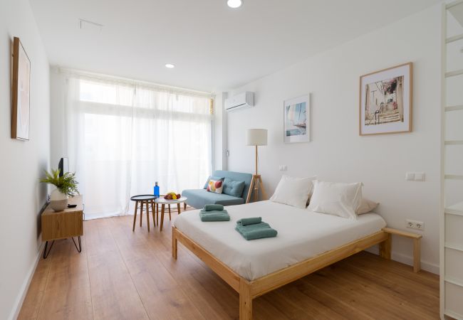 Studio a Las Palmas de Gran Canaria - HomeForGuest Studio Sol Canteras con terrazza  Studio a Las Palmas de Gran Canaria - HomeForGuest Studio Sol Canteras con terrazza