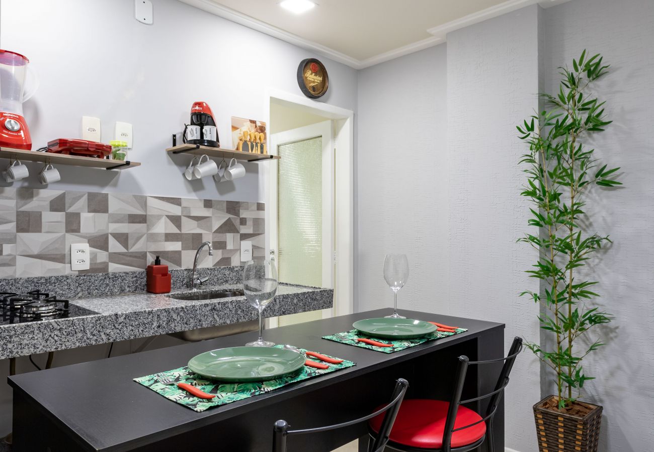 Appartamento a Rio de Janeiro - Refúgio em Copacabana | Para 4 pessoas | NSC401 