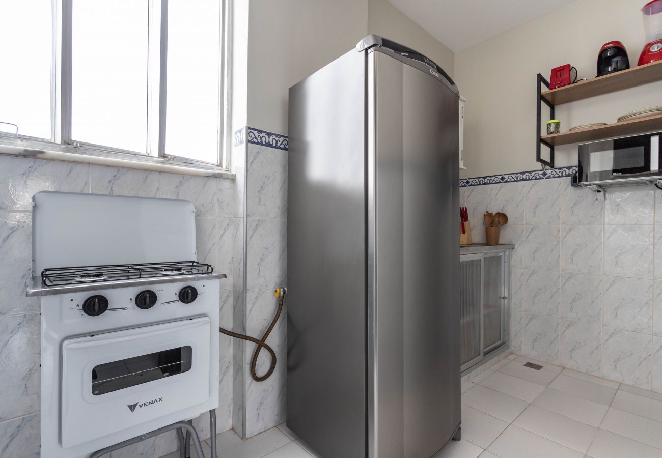 Appartamento a Rio de Janeiro - 6 minutos da praia de Ipanema e próximo do metrô | J804