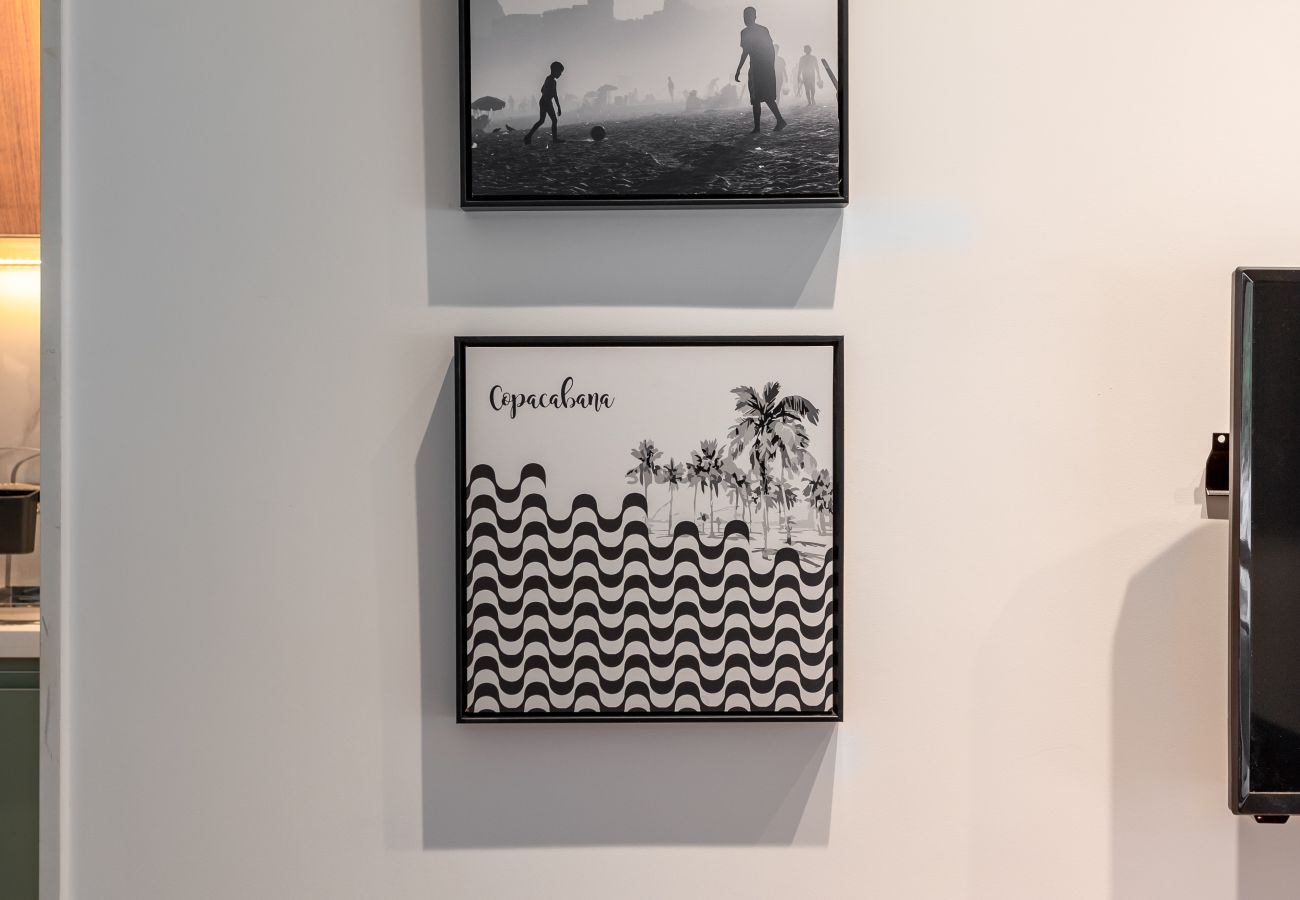 Aparthotel a Rio de Janeiro - Conforto em Copacabana | 100m da praia | BR1307