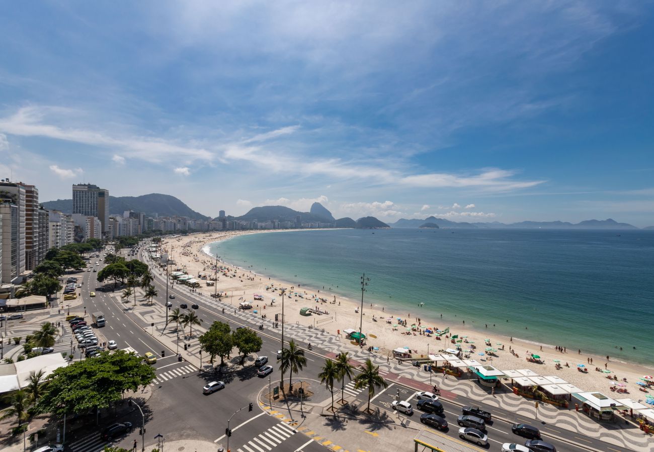 Appartamento a Rio de Janeiro - Vista para a praia de Copacabana | A1103