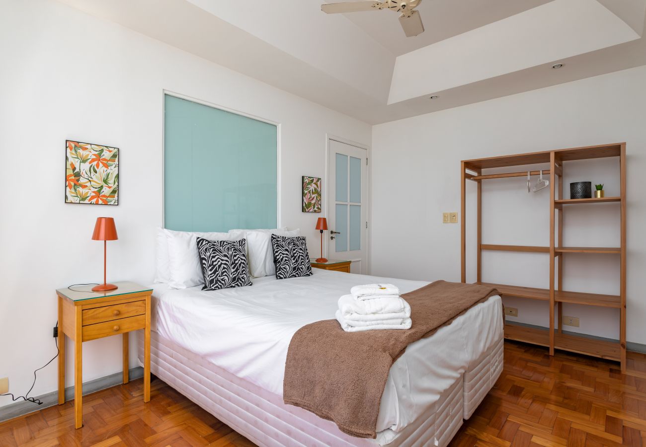 Appartamento a Rio de Janeiro - Vista para a praia de Copacabana | A1103