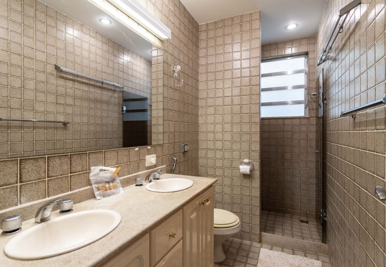 Appartamento a Rio de Janeiro - Vista para a praia de Copacabana | A1103