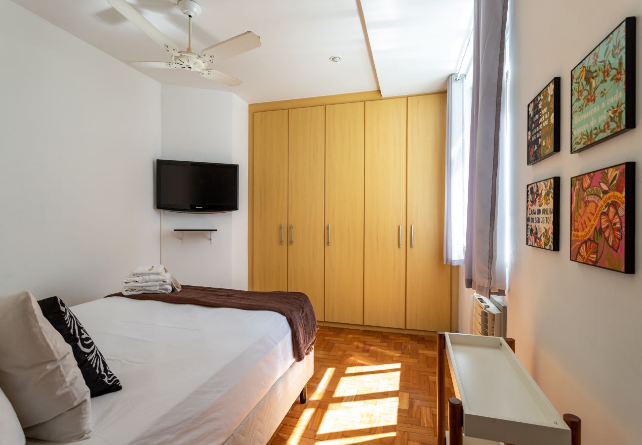 Appartamento a Rio de Janeiro - Vista para a praia de Copacabana | A1103