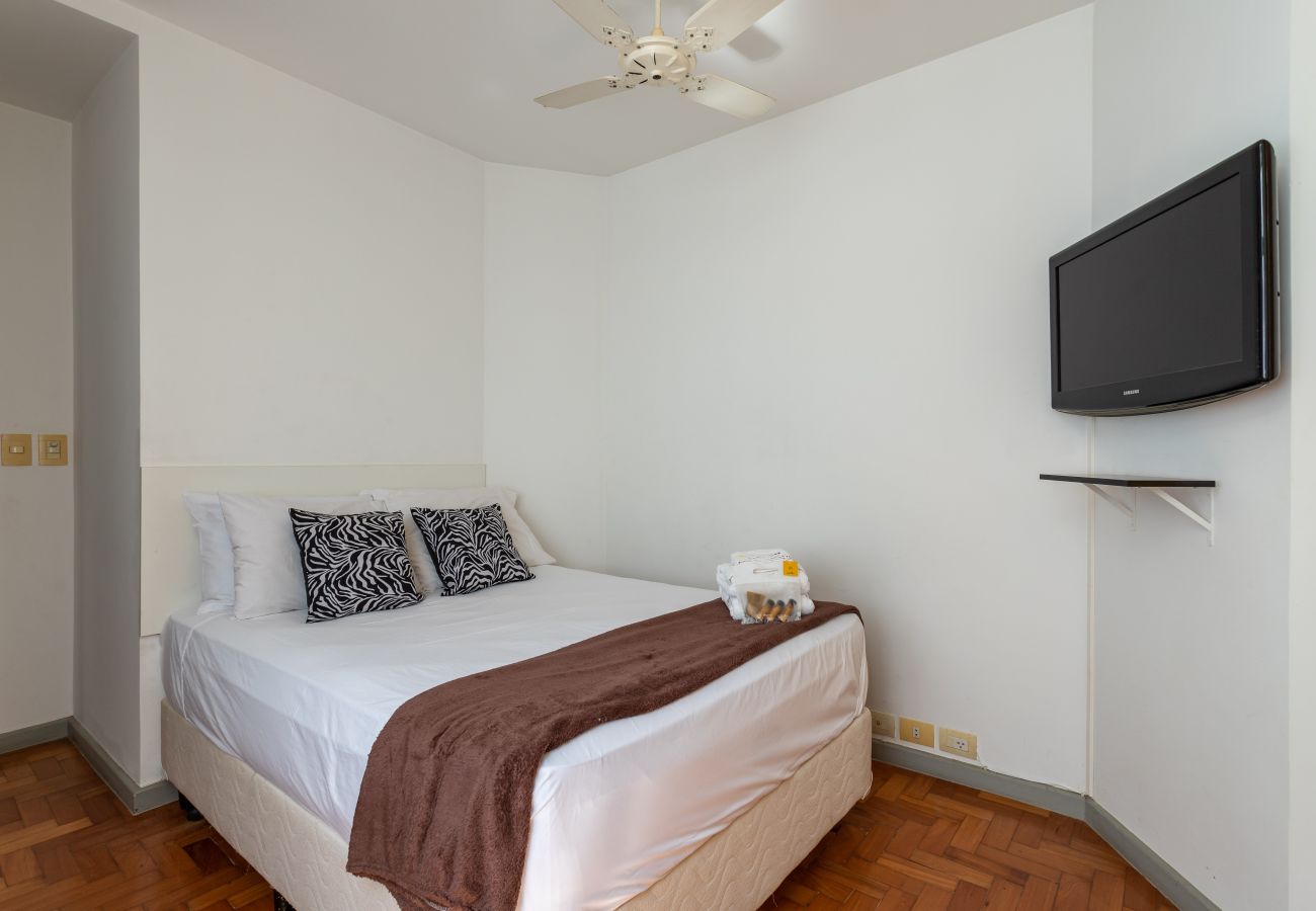 Appartamento a Rio de Janeiro - Vista para a praia de Copacabana | A1103