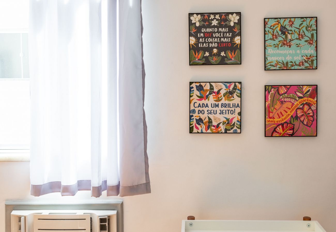 Appartamento a Rio de Janeiro - Vista para a praia de Copacabana | A1103